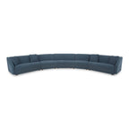 NADAAL STUDIOS Solace, 5-Piece Modular Sectional, Angled Sides - 224W x34.29D x31.5H