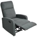 Fauteuil inclinable manuel moderne Fauteuil de cinéma maison inclinable manuel avec dossier réglable pour salon