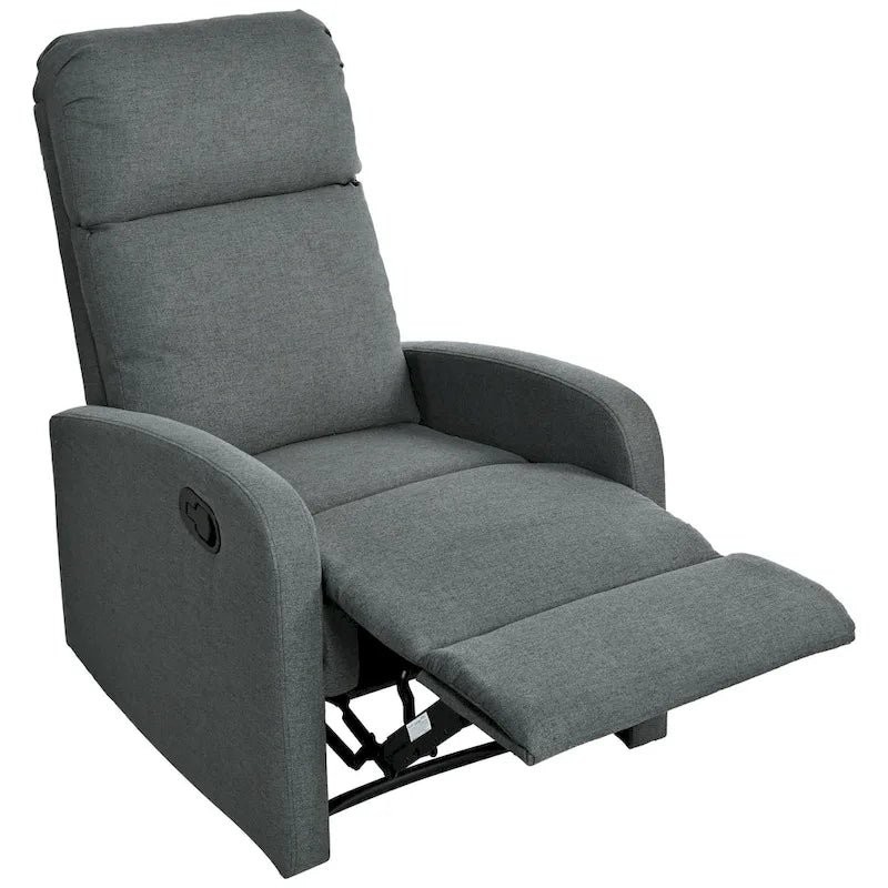 Fauteuil inclinable manuel moderne Fauteuil de cinéma maison inclinable manuel avec dossier réglable pour salon