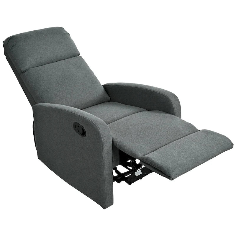 Fauteuil inclinable manuel moderne Fauteuil de cinéma maison inclinable manuel avec dossier réglable pour salon