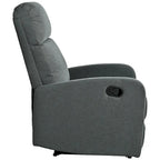 Fauteuil inclinable manuel moderne Fauteuil de cinéma maison inclinable manuel avec dossier réglable pour salon