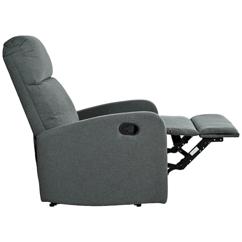 Fauteuil inclinable manuel moderne Fauteuil de cinéma maison inclinable manuel avec dossier réglable pour salon