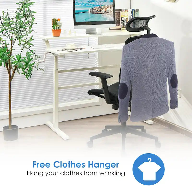Fauteuil de bureau ergonomique inclinable et pivotant à haut dossier en maille – Voir détails