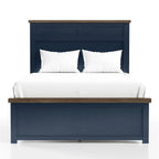 Lit en pin Lambris Farmhouse Moderne