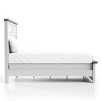 Lit en pin Lambris Farmhouse Moderne