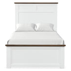 Lit en pin Lambris Farmhouse Moderne