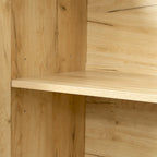 Buffet moderne en bois avec 2 portes, 1 rangement et 2 tiroirs - Console de rangement pour entrée/salle à manger avec portes