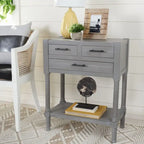 Console 3 tiroirs avec pieds tournés — 23.5" la. x 13" P x 29.5" H
