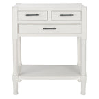 Console 3 tiroirs avec pieds tournés — 23.5" la. x 13" P x 29.5" H