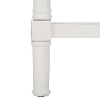 Console 3 tiroirs avec pieds tournés — 23.5" la. x 13" P x 29.5" H