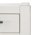 Console 3 tiroirs avec pieds tournés — 23.5" la. x 13" P x 29.5" H