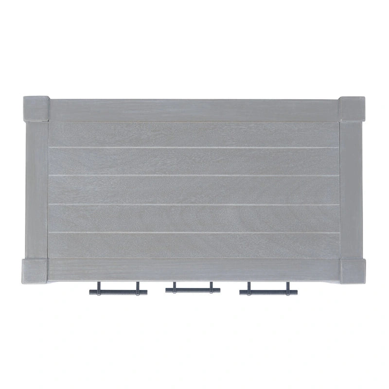 Console 3 tiroirs avec pieds tournés — 23.5" la. x 13" P x 29.5" H