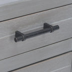 Console 3 tiroirs avec pieds tournés — 23.5" la. x 13" P x 29.5" H