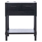 Console 3 tiroirs avec pieds tournés — 23.5" la. x 13" P x 29.5" H