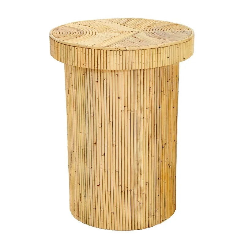 Table d'appoint en rotin