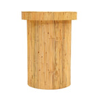 Table d'appoint en rotin