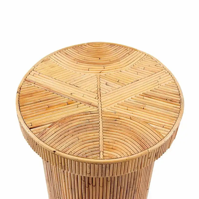 Table d'appoint en rotin