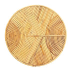 Table d'appoint en rotin