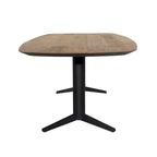 Table à manger Teak 102 large, noire